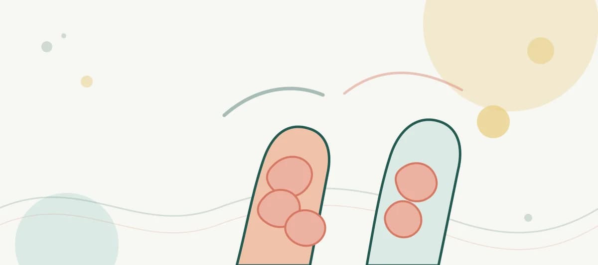 荨麻疹健康主题主题插画